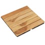 Baldosas de terraza 20 uds madera teca patrón vertical 30x30 cm de , Suelos y moquetas - Ref: Foro24-3152102, Precio: 167,72 ...
