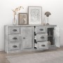 Aparadores 2 uds madera contrachapada gris hormigón de , Aparadores - Ref: Foro24-3185227, Precio: 207,06 €, Descuento: %