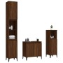 Set de muebles baño 3 pzas madera contrachapada roble marrón de , Muebles de baño - Ref: Foro24-3185596, Precio: 221,31 €, De...