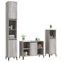 Set de muebles de baño 3 pzas madera contrachapada gris sonoma de , Muebles de baño - Ref: Foro24-3185627, Precio: 197,18 €, ...
