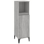 Set de muebles de baño 3 pzas madera contrachapada gris sonoma de , Muebles de baño - Ref: Foro24-3185627, Precio: 197,18 €, ...