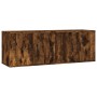 Muebles para TV de pared 2 uds roble ahumado 57x34,5x40 cm de , Muebles TV - Ref: Foro24-3188339, Precio: 74,21 €, Descuento: %