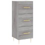 Aparador alto madera contrachapada gris Sonoma 34,5x34x180 cm de , Aparadores - Ref: Foro24-3199231, Precio: 116,97 €, Descue...