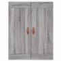 Aparador alto madera contrachapada gris sonoma 69,5x34x180 cm de , Aparadores - Ref: Foro24-3199535, Precio: 144,60 €, Descue...