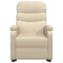 Sillón elevable tela crema de , Sillones - Ref: Foro24-3109614, Precio: 306,31 €, Descuento: %