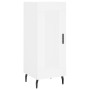 Aparador alto madera contrachapada blanco 34,5x34x180 cm de , Aparadores - Ref: Foro24-3199121, Precio: 103,59 €, Descuento: %