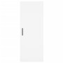 Aparador alto madera contrachapada blanco 34,5x34x180 cm de , Aparadores - Ref: Foro24-3199121, Precio: 103,59 €, Descuento: %