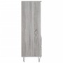 Aparador alto madera contrachapada gris Sonoma 40x36x110 cm de , Aparadores - Ref: Foro24-831514, Precio: 69,39 €, Descuento: %