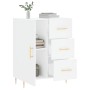 Aparador de madera de ingeniería blanco 69,5x34x90 cm de , Aparadores - Ref: Foro24-827900, Precio: 87,06 €, Descuento: %