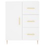 Aparador de madera de ingeniería blanco 69,5x34x90 cm de , Aparadores - Ref: Foro24-827900, Precio: 87,06 €, Descuento: %
