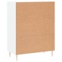 Aparador de madera de ingeniería blanco 69,5x34x90 cm de , Aparadores - Ref: Foro24-827900, Precio: 87,06 €, Descuento: %
