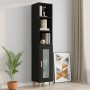 Armario de pared madera de ingeniería negro 34,5x32,5x90 cm de , Estantes y estanterías - Ref: Foro24-812484, Precio: 49,51 €...