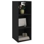 Armario de pared madera de ingeniería negro 34,5x32,5x90 cm de , Estantes y estanterías - Ref: Foro24-812484, Precio: 49,51 €...