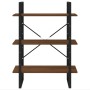 Estantería madera contrachapada roble marrón 80x30x105 cm de , Librerías y estanterías - Ref: Foro24-821317, Precio: 60,79 €,...