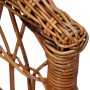 Silla de jardín de ratán natural marrón de , Sillas de jardín - Ref: Foro24-246809, Precio: 257,20 €, Descuento: %