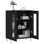 Aparador de madera de ingeniería negro 69,5x34x90 cm de , Aparadores - Ref: Foro24-827781, Precio: 66,59 €, Descuento: %