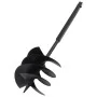 Earth drill with handle 250 mm extension tube 4 m steel by vidaXL, Helical augers - Ref: Foro24-3059406, Price: 105,52 €, Dis...