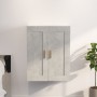 Armario pared madera ingeniería gris hormigón 69,5x32,5x90 cm de , Estantes y estanterías - Ref: Foro24-812298, Precio: 47,94...