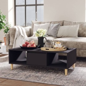 Mesa de centro de madera contrachapada gris 103,5x60x35cm de , Mesas de centro - Ref: Foro24-806015, Precio: 77,14 €, Descuen...