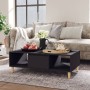 Mesa de centro de madera contrachapada gris 103,5x60x35cm de , Mesas de centro - Ref: Foro24-806015, Precio: 77,14 €, Descuen...