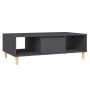 Mesa de centro de madera contrachapada gris 103,5x60x35cm de , Mesas de centro - Ref: Foro24-806015, Precio: 77,14 €, Descuen...