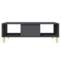 Mesa de centro de madera contrachapada gris 103,5x60x35cm de , Mesas de centro - Ref: Foro24-806015, Precio: 77,14 €, Descuen...