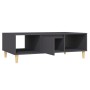 Mesa de centro de madera contrachapada gris 103,5x60x35cm de , Mesas de centro - Ref: Foro24-806015, Precio: 77,14 €, Descuen...