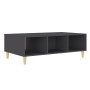 Mesa de centro de madera contrachapada gris 103,5x60x35cm de , Mesas de centro - Ref: Foro24-806015, Precio: 77,14 €, Descuen...