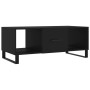 Mesa de centro madera contrachapada negro 102x50x40 cm de , Mesas de centro - Ref: Foro24-829325, Precio: 71,24 €, Descuento: %