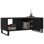 Mesa de centro madera contrachapada negro 102x50x40 cm de , Mesas de centro - Ref: Foro24-829325, Precio: 71,24 €, Descuento: %