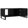 Mesa de centro madera contrachapada negro 102x50x40 cm de , Mesas de centro - Ref: Foro24-829325, Precio: 71,24 €, Descuento: %