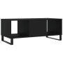 Mesa de centro madera contrachapada negro 102x50x40 cm de , Mesas de centro - Ref: Foro24-829325, Precio: 71,24 €, Descuento: %