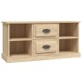 Mueble para TV madera contrachapada roble Sonoma 99,5x35,5x48cm de , Muebles TV - Ref: Foro24-816275, Precio: 81,87 €, Descue...