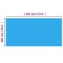 Cubierta de piscina rectangular PE azul 1200x600 cm de vidaXL, Cubiertas para piscina - Ref: Foro24-92962, Precio: 208,56 €, ...