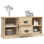 Mueble para TV madera contrachapada roble Sonoma 99,5x35,5x48cm de , Muebles TV - Ref: Foro24-816275, Precio: 81,87 €, Descue...