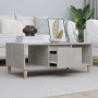 Mesa de centro madera contrachapada gris hormigón 90x50x36,5 cm de , Mesas de centro - Ref: Foro24-821064, Precio: 56,57 €, D...