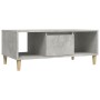 Mesa de centro madera contrachapada gris hormigón 90x50x36,5 cm de , Mesas de centro - Ref: Foro24-821064, Precio: 56,57 €, D...
