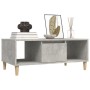 Mesa de centro madera contrachapada gris hormigón 90x50x36,5 cm de , Mesas de centro - Ref: Foro24-821064, Precio: 56,57 €, D...