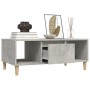 Mesa de centro madera contrachapada gris hormigón 90x50x36,5 cm de , Mesas de centro - Ref: Foro24-821064, Precio: 56,57 €, D...