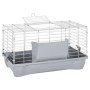 Jaula para hámster polipropileno y metal gris 58x32x31 cm de , Jaulas y habitáculos para animales pequeños - Ref: Foro24-1722...