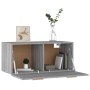 Armario de pared madera de ingeniería gris Sonoma 80x35x36,5 cm de , Estantes y estanterías - Ref: Foro24-817604, Precio: 50,...