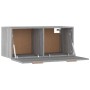 Armario de pared madera de ingeniería gris Sonoma 80x35x36,5 cm de , Estantes y estanterías - Ref: Foro24-817604, Precio: 50,...