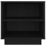 Mesita de noche de madera maciza de pino negro 40x34x40 cm de , Mesitas de noche - Ref: Foro24-813333, Precio: 36,11 €, Descu...