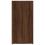 Aparador de madera contrachapada marrón roble 100x30x59,5 cm de , Aparadores - Ref: Foro24-821011, Precio: 101,52 €, Descuent...