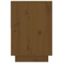 Mesita de noche madera maciza de pino marrón miel 60x34x51 cm de , Mesitas de noche - Ref: Foro24-814380, Precio: 57,72 €, De...