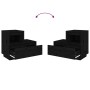 Mesita de noche madera maciza de pino negro 60x34x51 cm de , Mesitas de noche - Ref: Foro24-814382, Precio: 61,77 €, Descuent...