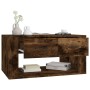 Mesa de centro madera contrachapada roble ahumado 80x50x40 cm de , Mesas de centro - Ref: Foro24-816533, Precio: 90,45 €, Des...