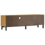 Mueble de TV con puerta de vidrio FLAM madera pino 158x40x50 cm de , Muebles TV - Ref: Foro24-357821, Precio: 191,07 €, Descu...