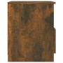 Mesita de noche madera de ingeniería roble ahumado 40x40x50 cm de , Mesitas de noche - Ref: Foro24-815816, Precio: 40,95 €, D...