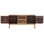 Aparador de madera maciza de mango 120x29x60 cm de , Aparadores - Ref: Foro24-287759, Precio: 270,92 €, Descuento: %